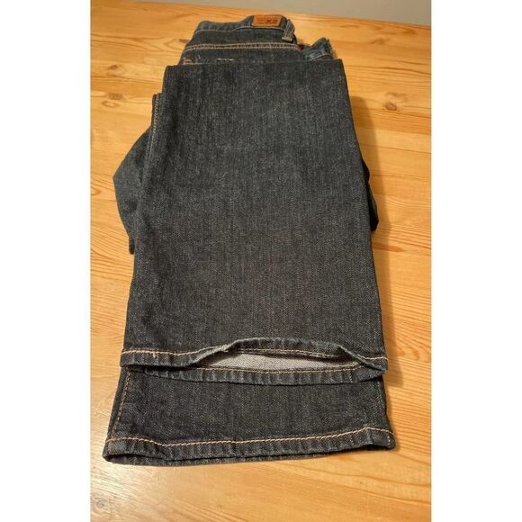 X2 Boot Cut Jeans Womens sz 2S low rise dark wash denim y2k retro - Picture 10 of 12